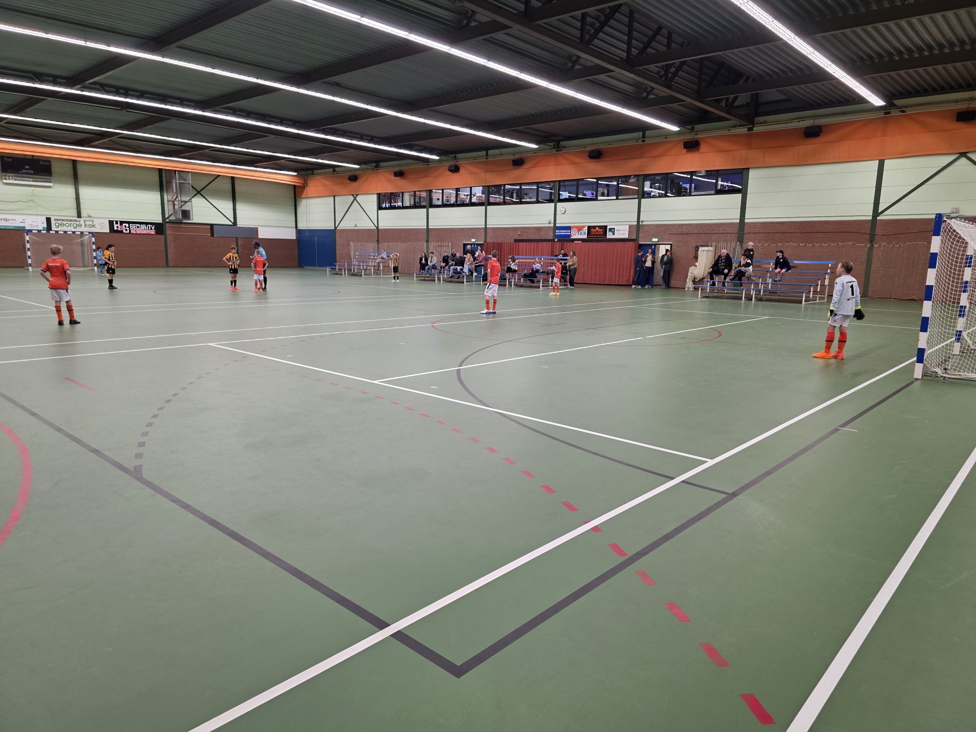 Pilot Jeugdfutsal V.V. Verburch groot succes
